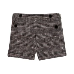 Shorts i ullblandning Heather Grey>Tartine et Chocolat Hot