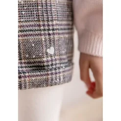 Shorts i ullblandning Heather Grey><noscript><img width=