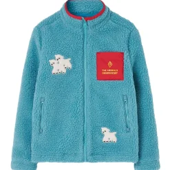 Shrew Fleecejacka Soft Blue>The Animals Observatory Discount