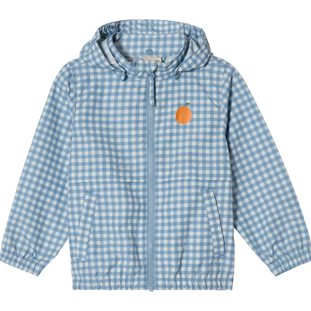 Simrishamn Vindjacka Dove Blue Check>Kuling