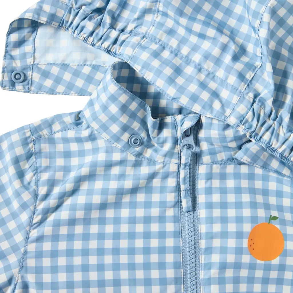 Simrishamn Vindjacka Dove Blue Check>Kuling