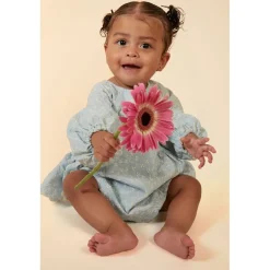 Sirena Blommigt Baby-set Washed Blue>Bardot Junior Online