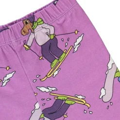 Skiing Children Leggings Dusty Lavender><noscript><img width=