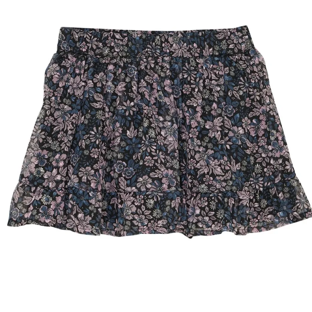 Skirt Flower Dobby Zephyr>Creamie