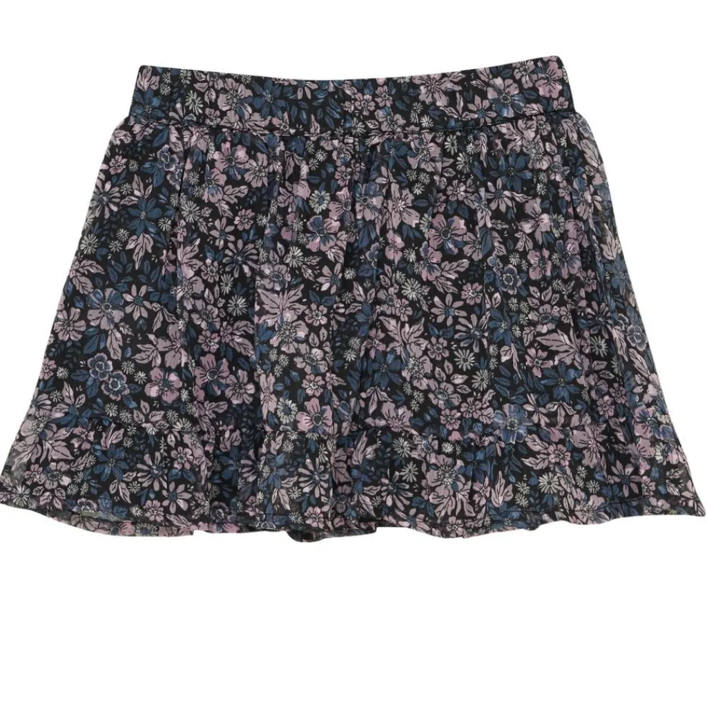 Skirt Flower Dobby Zephyr>Creamie