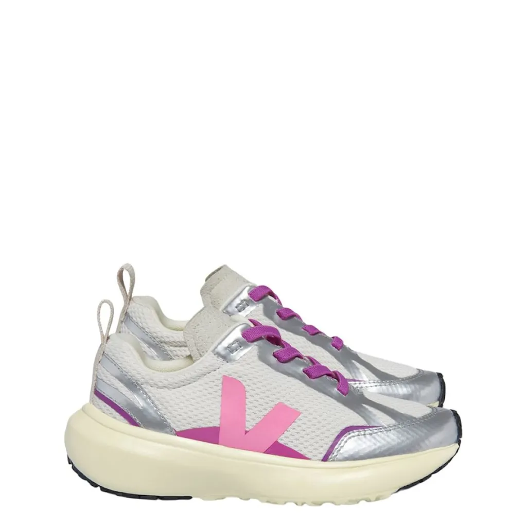 Small Canary Sneakers Gravel Malibu Silver>Veja Hot