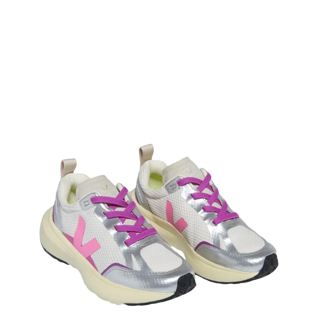 Small Canary Sneakers Gravel Malibu Silver>Veja Hot