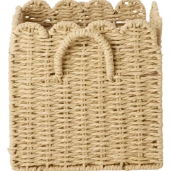 Small Paper Rope Hopfällbar Korg Nature>RICE Discount