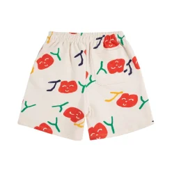 Smiling All Over Bermuda Shorts Off White><noscript><img width=