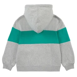 Smiling Hoodie Med Dragkedja Heather Grey><noscript><img width=