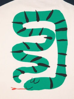 Snake Långärmad T-shirt Offwhite><noscript><img width=