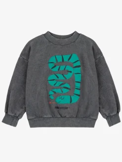 Snake Sweatshirt Dark Grey><noscript><img width=