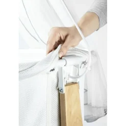 Sänghimmel för Vagga Vit><noscript><img width=