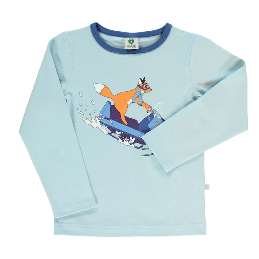 Snowmobile Långärmad T-shirt Stratosphere>Småfolk Discount