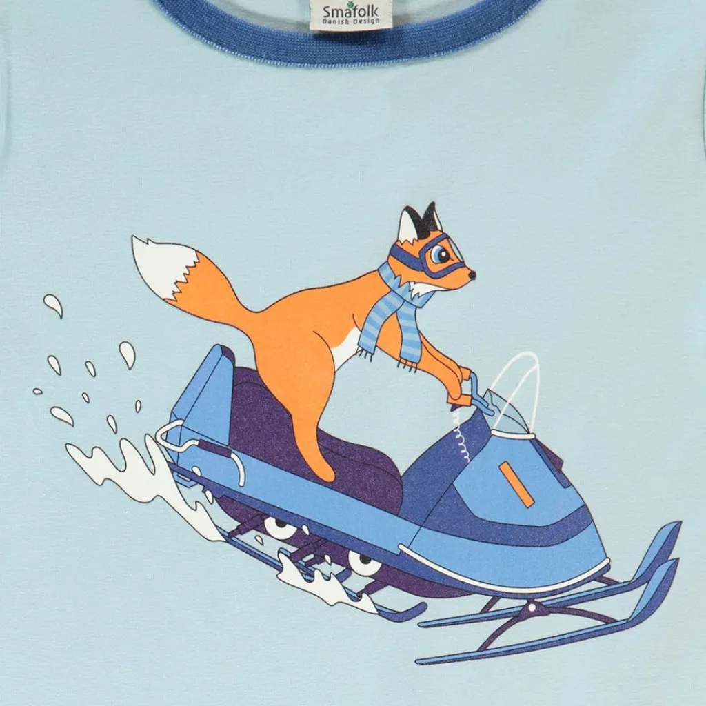 Snowmobile Långärmad T-shirt Stratosphere>Småfolk Discount
