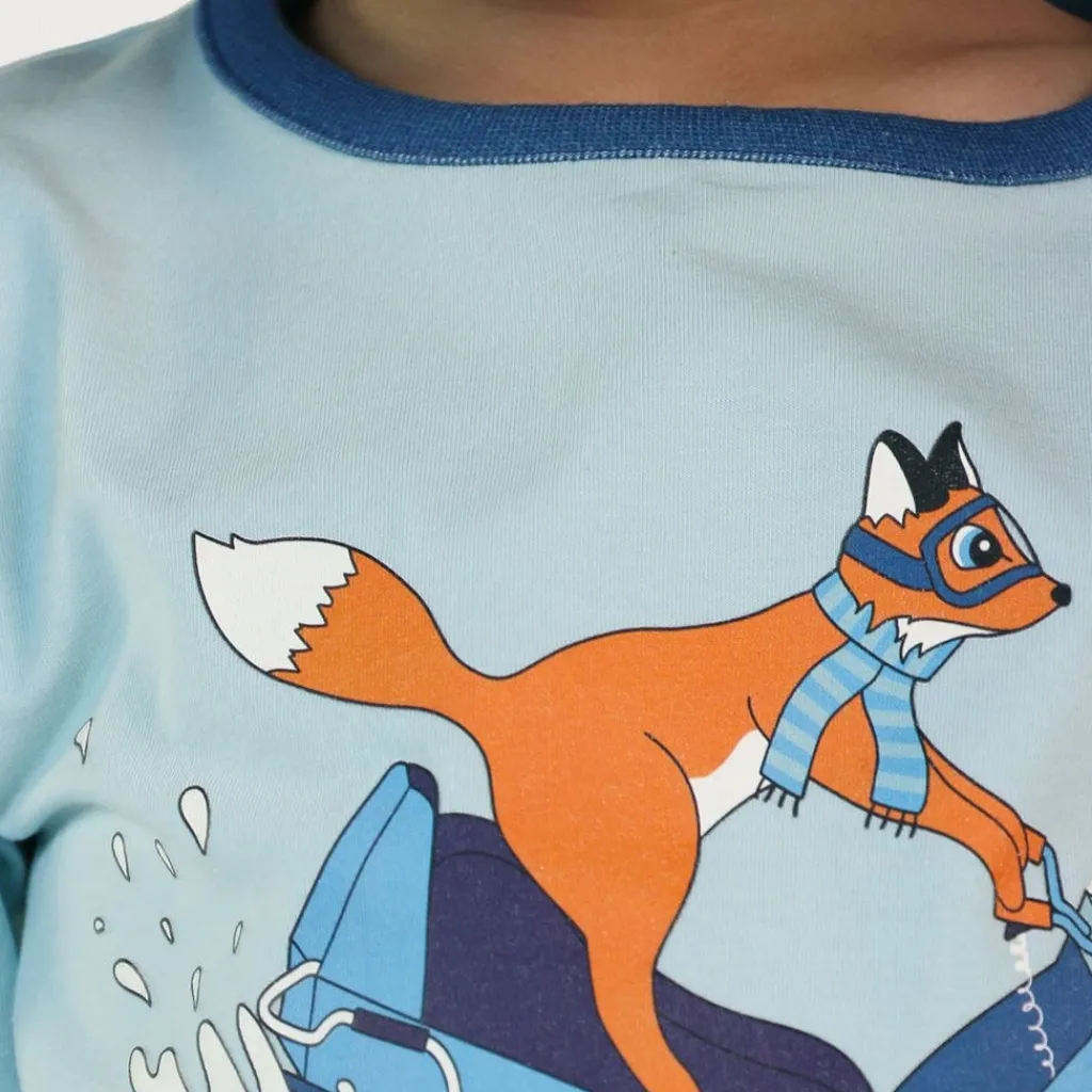 Snowmobile Långärmad T-shirt Stratosphere>Småfolk Discount