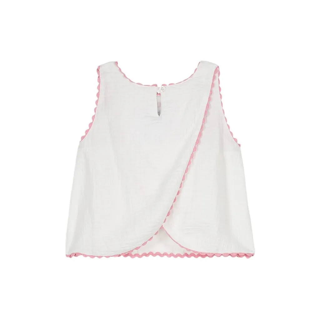 Solenia Blus White>Louise Misha Hot
