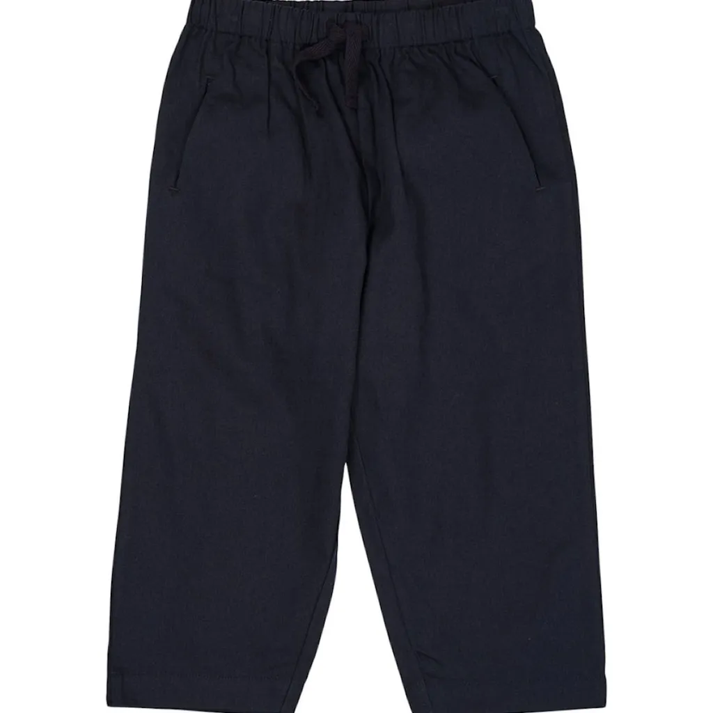 Solid Byxa I Twill Navy>Copenhagen Colors Best