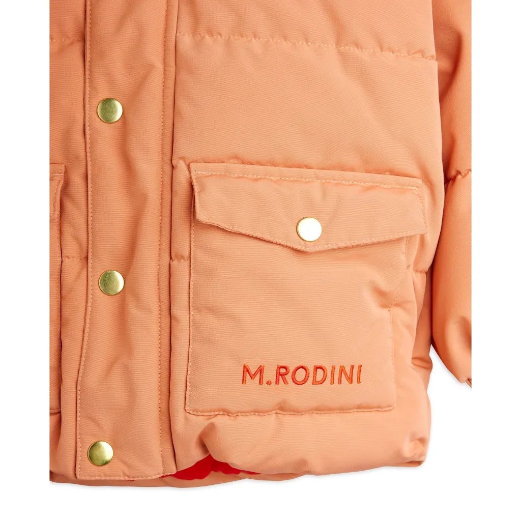 Solid Vadderad Jacka Pink>Mini Rodini Sale