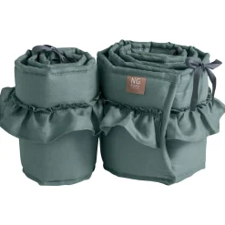 Spjälskydd Bedside Crib Mood Volang Petrol Green>NG Baby Online