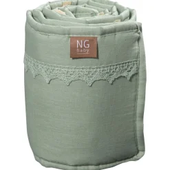 Spjälskydd Vagga Mood Spets Sage Green>NG Baby Best