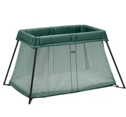 Spjälsäng Light Med Reselakan Dark Green>BabyBjörn Clearance