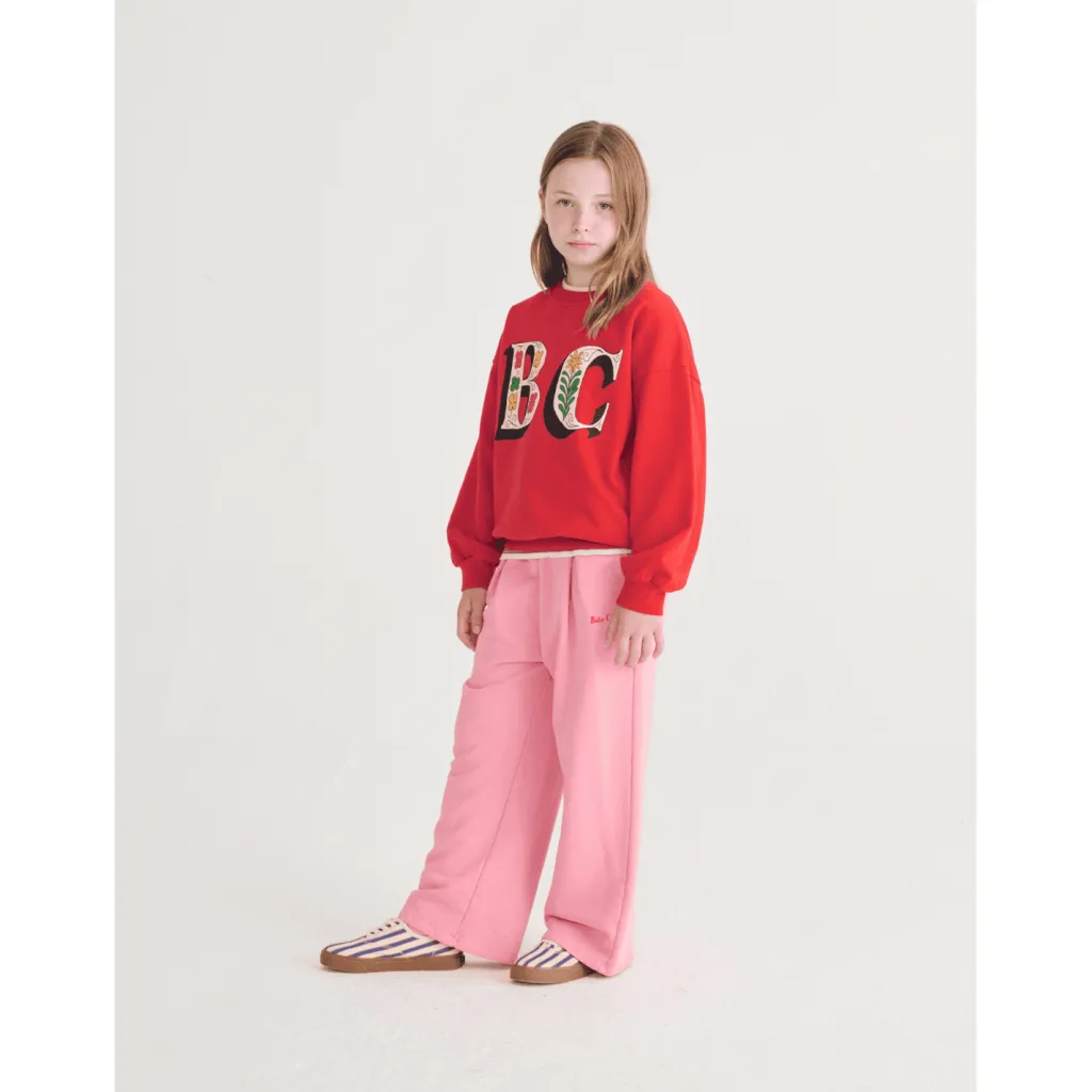 Spring Letters Sweartshirt Red>Bobo Choses Hot