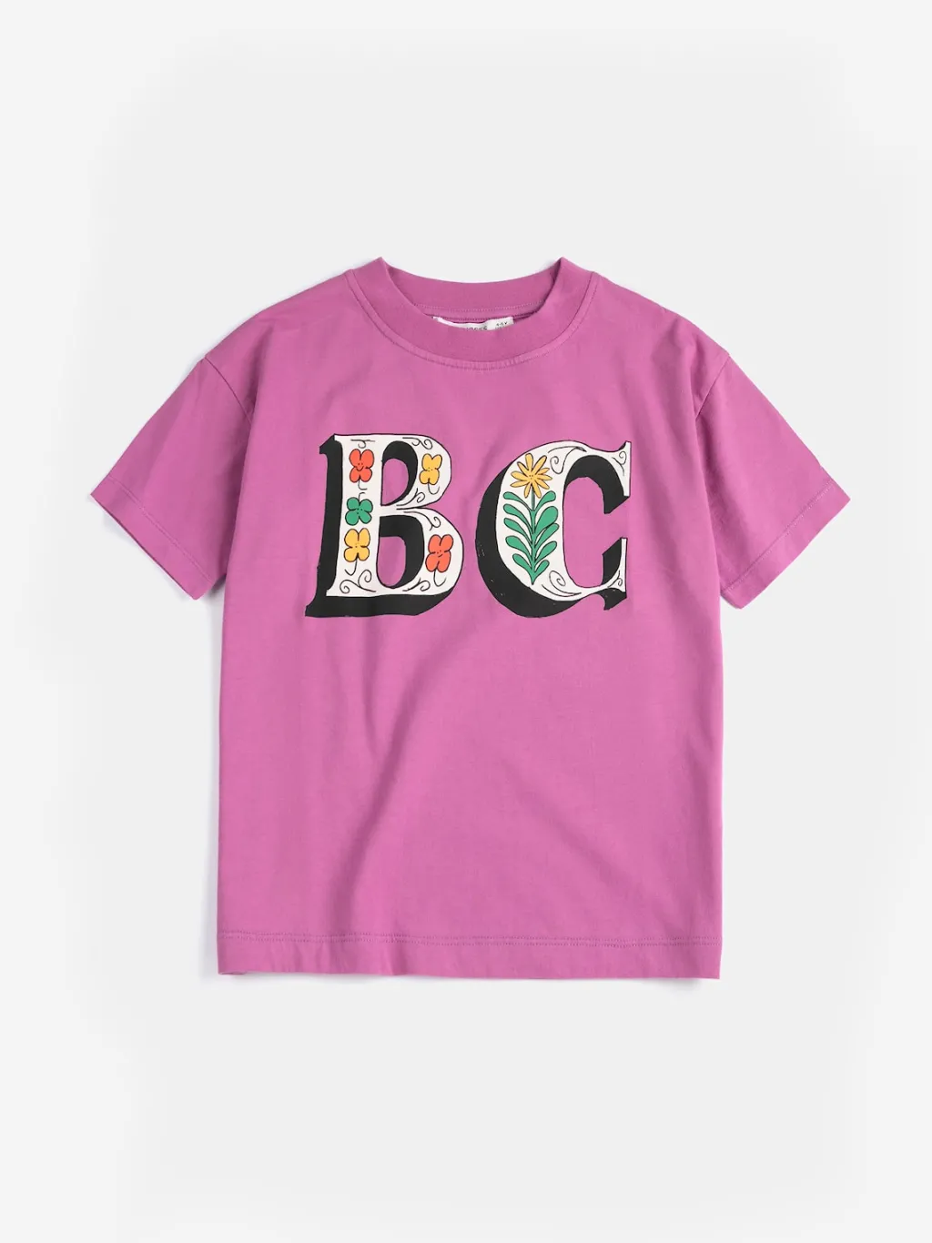 Spring Letters T-shirt Purple>Bobo Choses Clearance