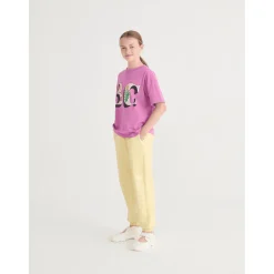 Spring Letters T-shirt Purple><noscript><img width=