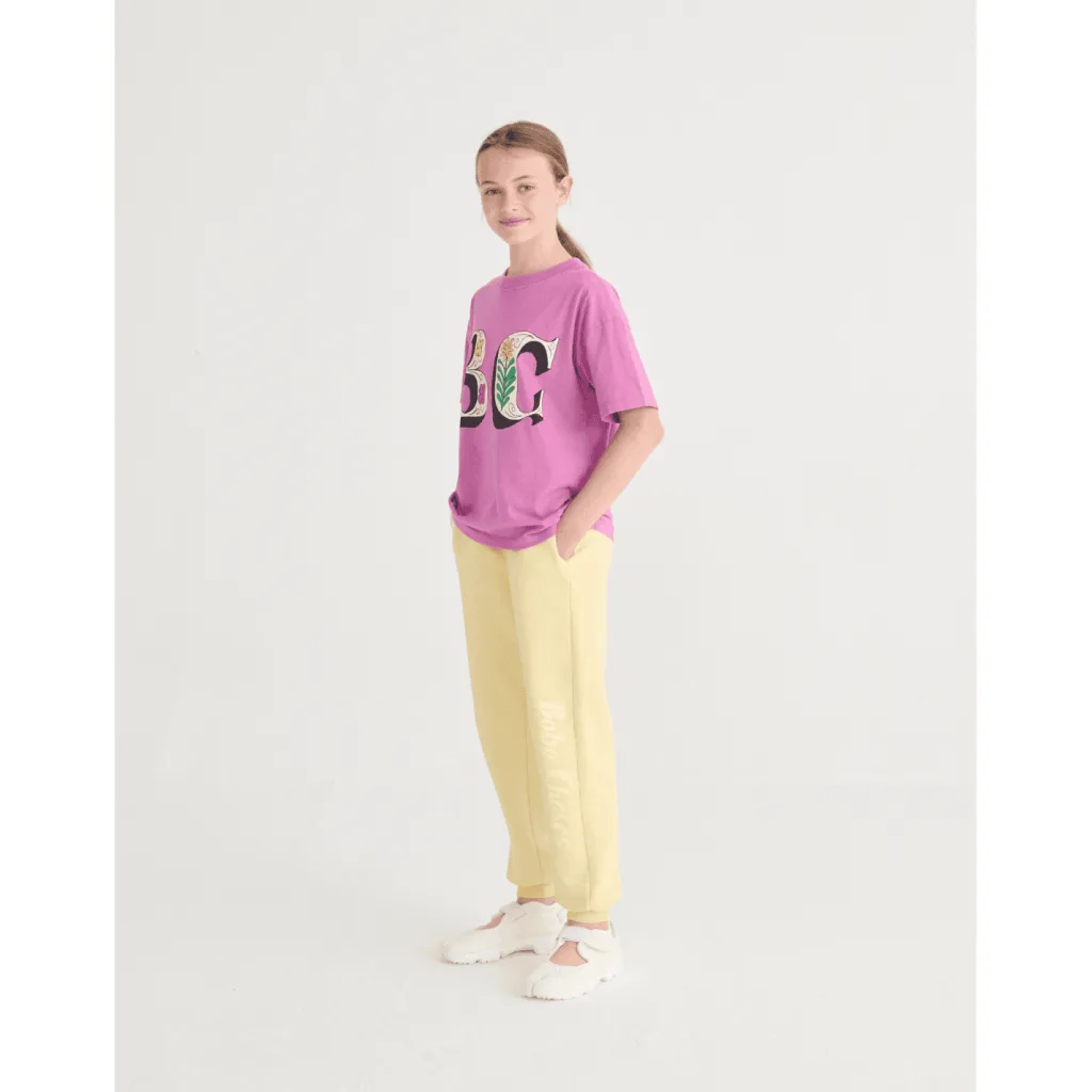 Spring Letters T-shirt Purple>Bobo Choses Clearance