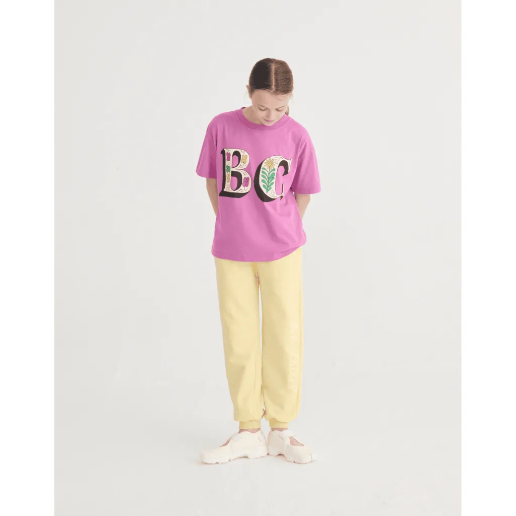 Spring Letters T-shirt Purple>Bobo Choses Clearance