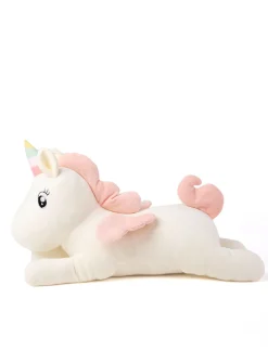 Squeezie Stor Liggande Enhörning White><noscript><img width=
