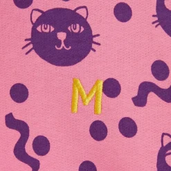 Squiggly Cats Sweatshirt Pink>Mini Rodini Hot