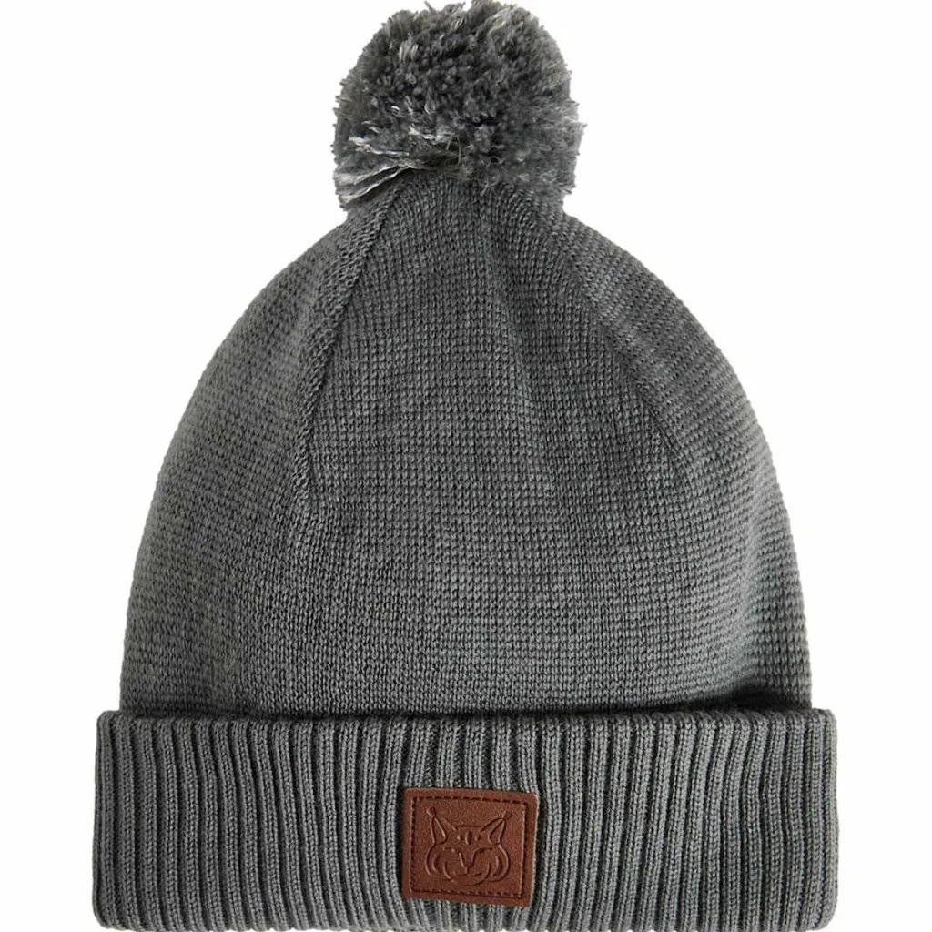 St Moritz Beanie med Pom Light Green>Kuling New
