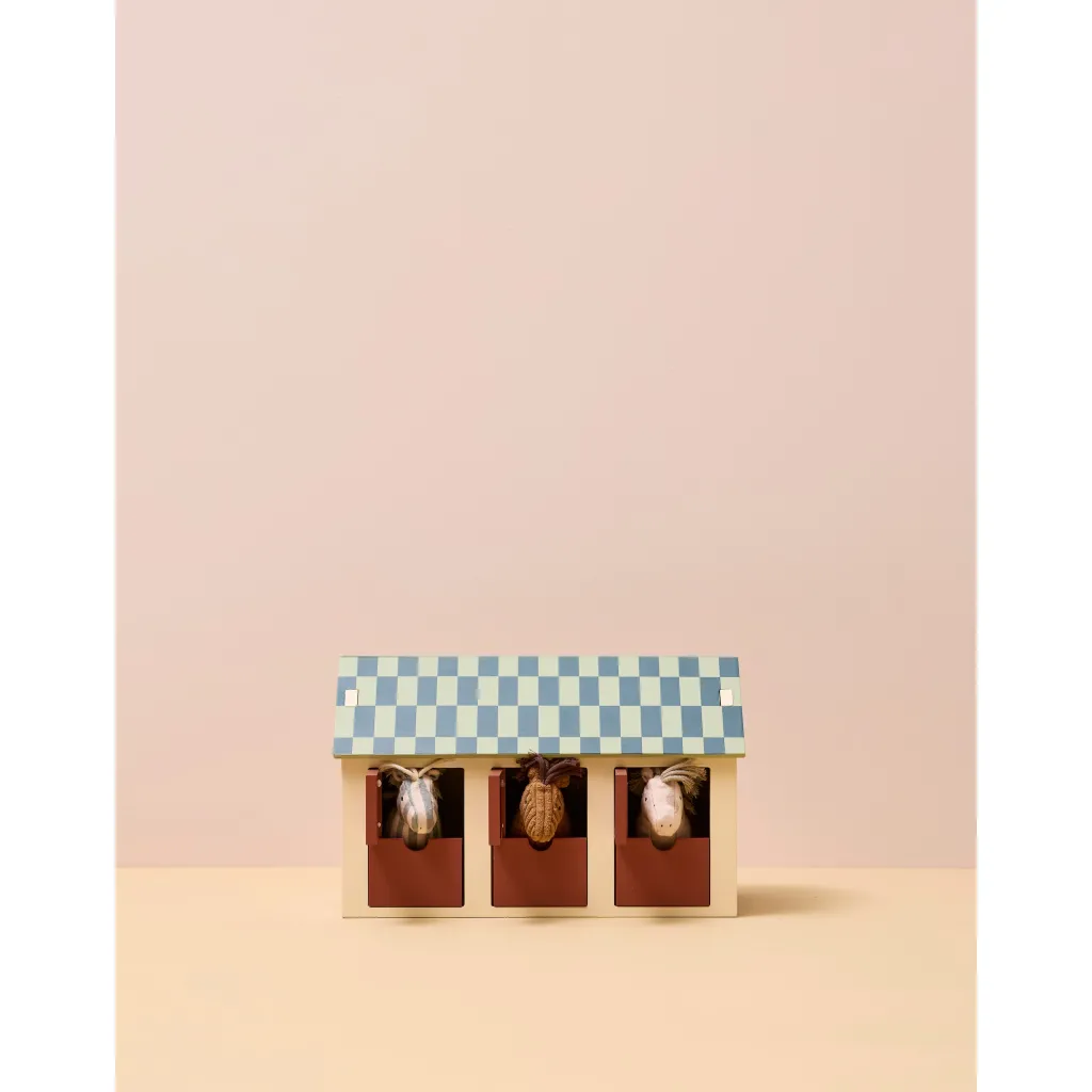 Stall Med Hästar Leksaksset>Kid's Concept
