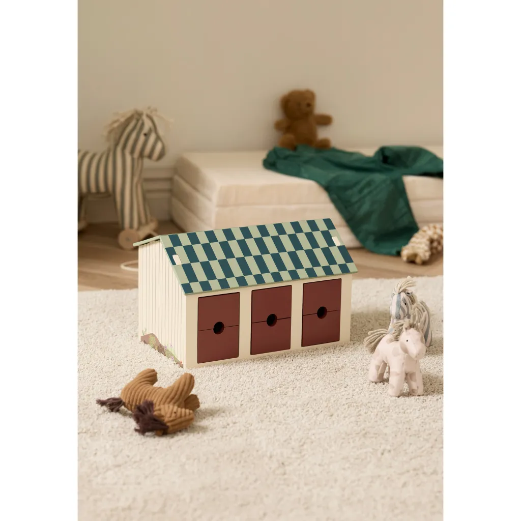 Stall Med Hästar Leksaksset>Kid's Concept