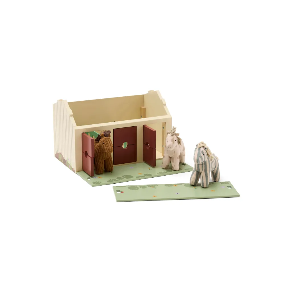 Stall Med Hästar Leksaksset>Kid's Concept