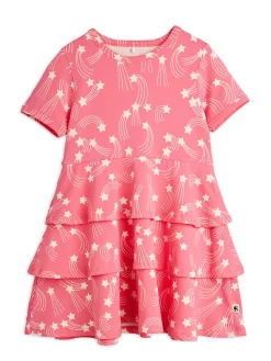 Starfall Klänning Pink>Mini Rodini Clearance