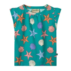 Starfish T-shirt Teal>Småfolk Hot