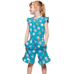 Starfish T-shirt Teal>Småfolk Hot