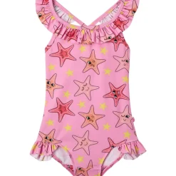 Starfish UV50 Baddräkt Bubblegum>Småfolk Outlet