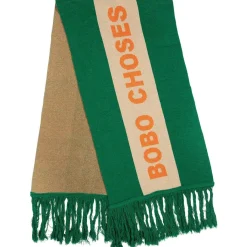 Stickad halsduk Green>Bobo Choses Sale