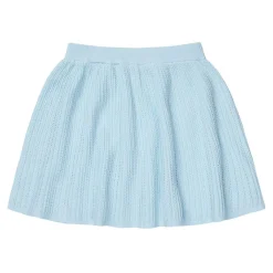 Stickad Kjol Light Blue>FUB Outlet
