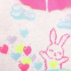 Stickad Klänning Gräddvit>Billieblush Best