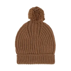 Stickad Mössa Caramel>1+ in the family Outlet