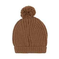 Stickad Mössa Caramel>1+ in the family Outlet
