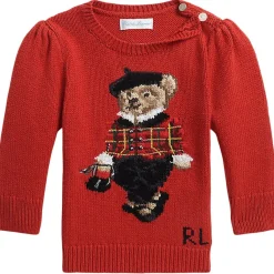 Stickad Tröja Röd>Ralph Lauren New