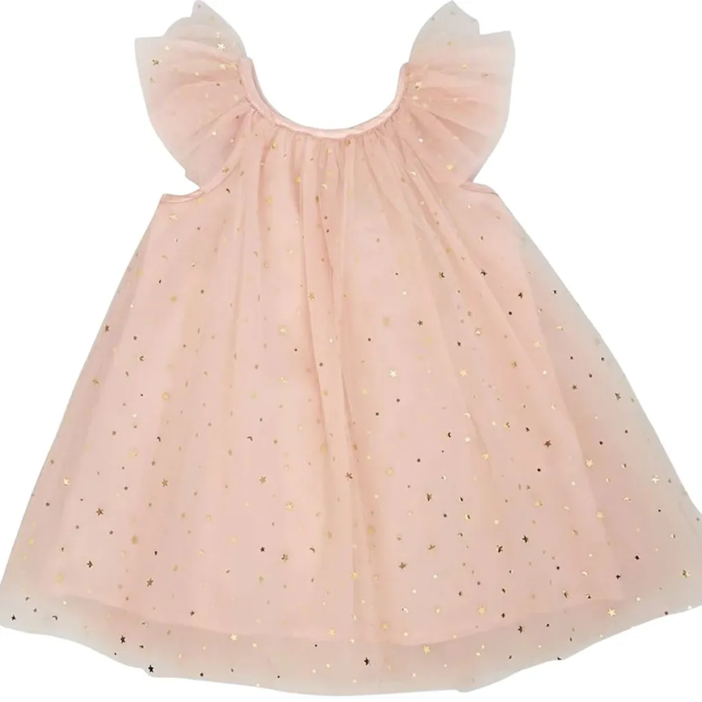 Stjärnor & Mån Tyll Fe Älva Klänning Ballet Pink>DOLLY by Le Petit Tom Sale
