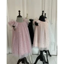 Stjärnor & Mån Tyll Fe Älva Klänning Ballet Pink><noscript><img width=