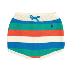 Striped Baby Stickade Shorts Offwhite>Bobo Choses Hot